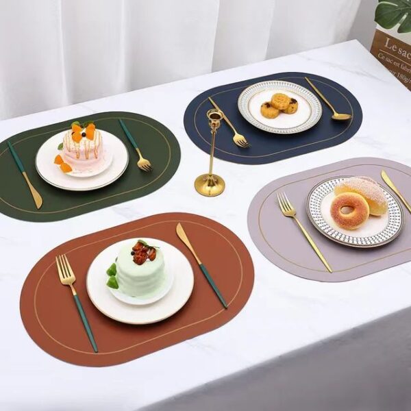 Faux Leather Placemats