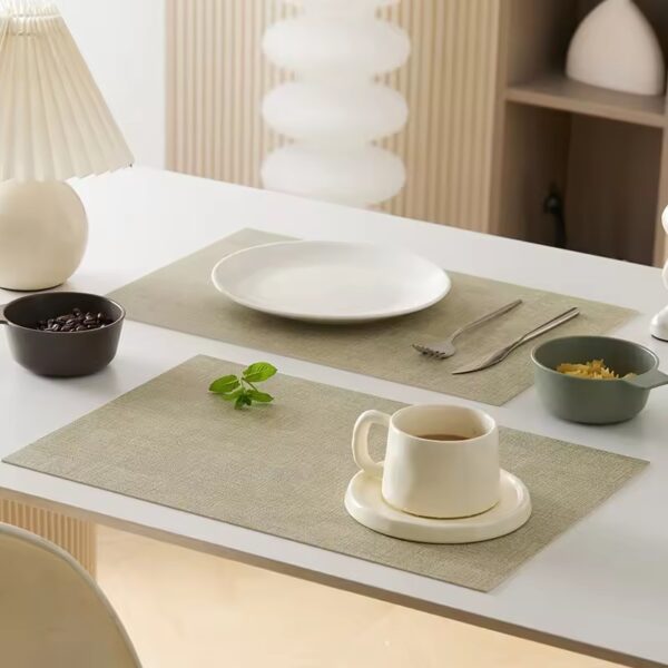 Faux Leather Placemats