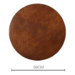 Faux Leather Placemats