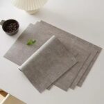 Faux Leather Placemats